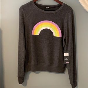 Wildfox over the rainbow sweatshirt
